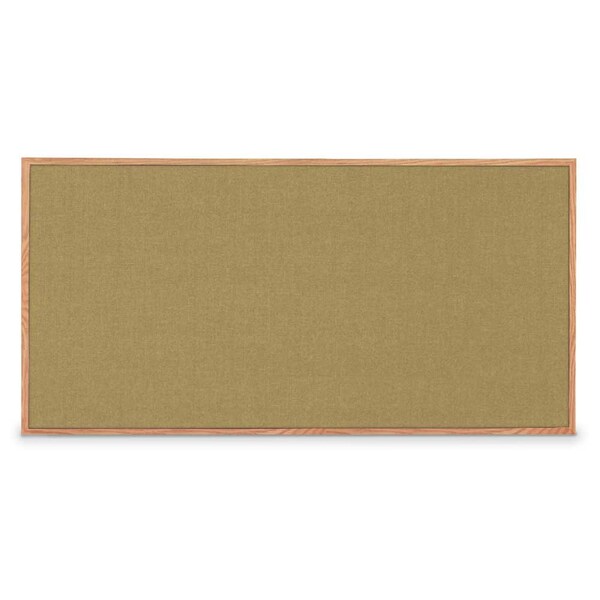 Combo Board, 96"x48", Bronze Frame/White Porcelain & Cork